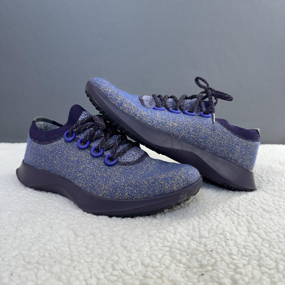 Allbirds Wool Runner Mizzle Shoes Womens‎ Size 10 Blue Purple Sneakers Comfort